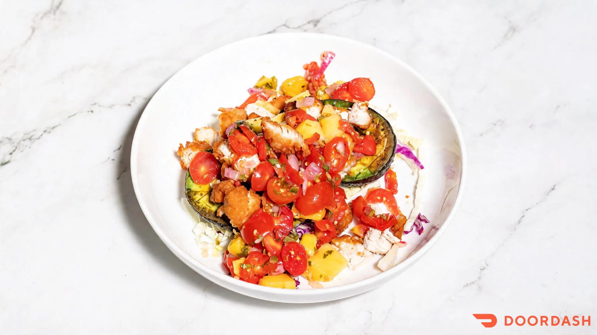 Grilled Avocado Boats at World Fusion